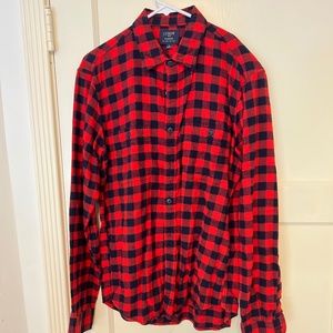 J Crew mens button down flannel